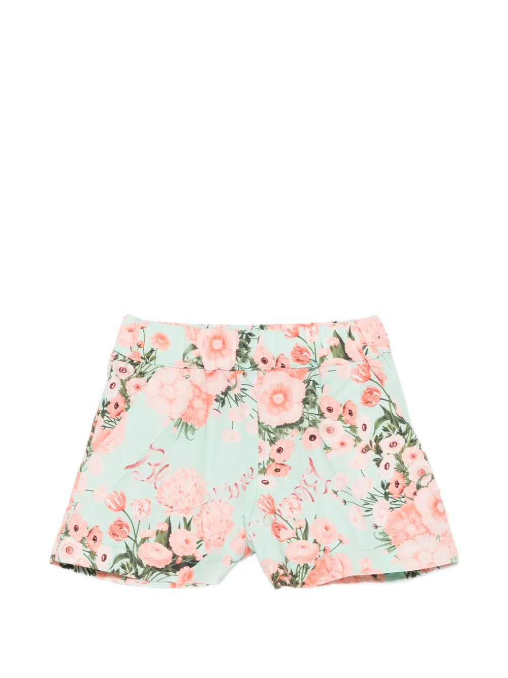 Miss Blumarine floral-print shorts