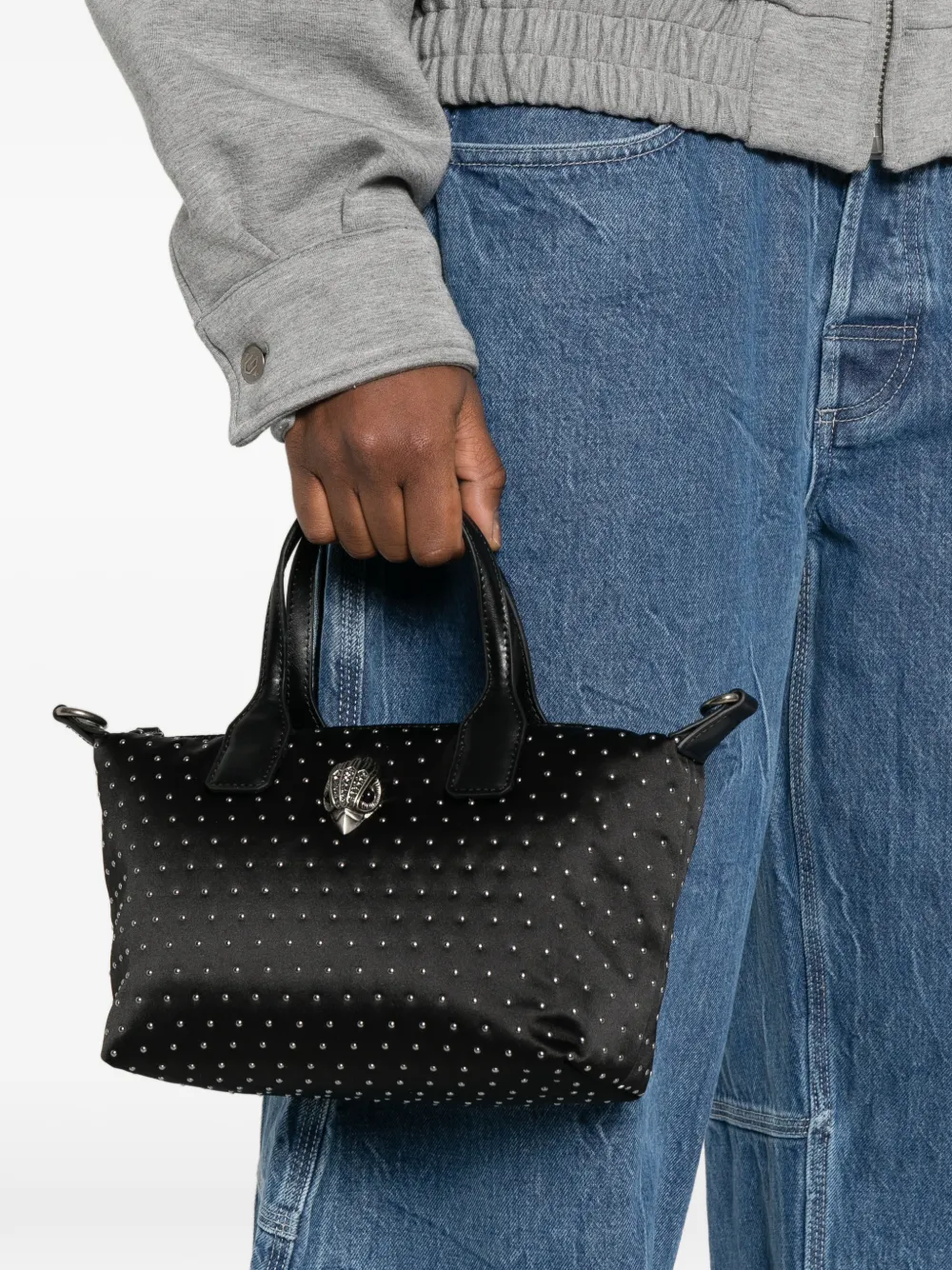  Kurt Geiger London Logo Mini Bag - Black 