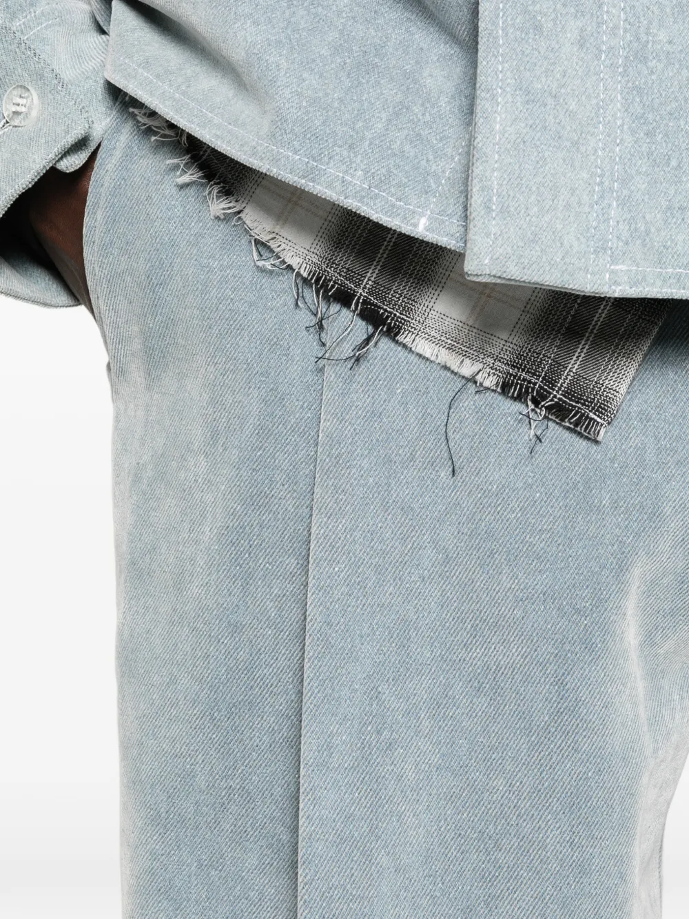 Bonsai Ruimvallende broek Blauw
