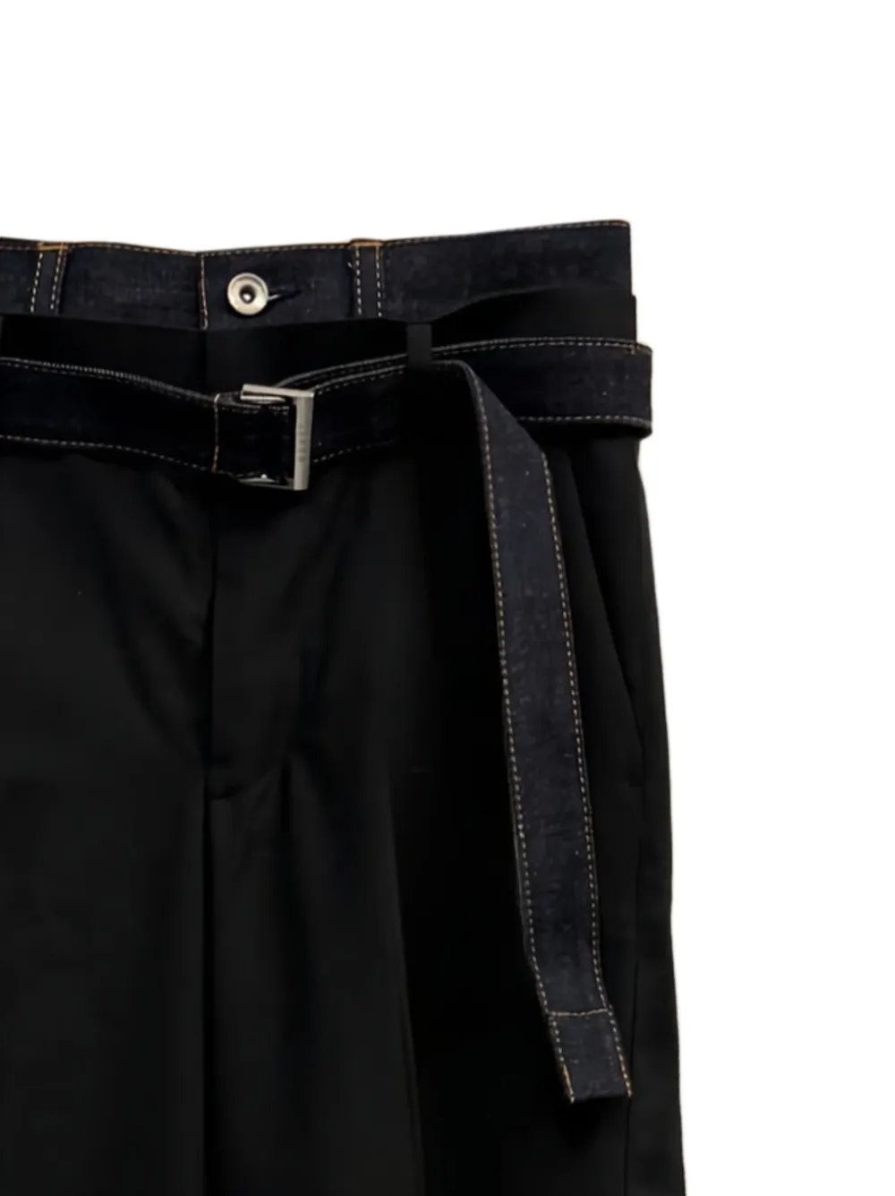 belted jeans