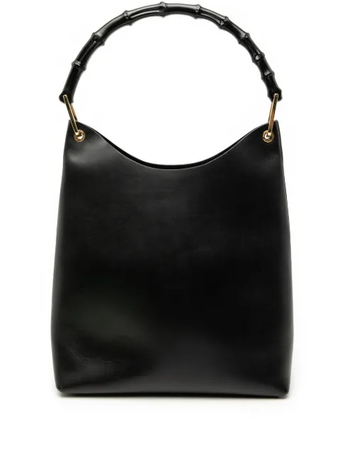 Gucci Pre-Owned 20th Century レザー バンブー ショルダーバッグ