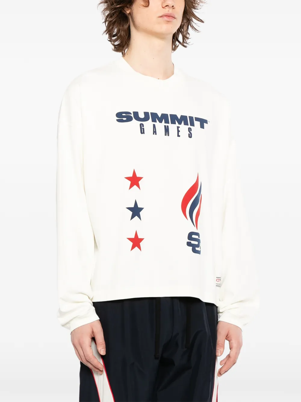  Summer Games Printed T-shirt - Neutrals 
