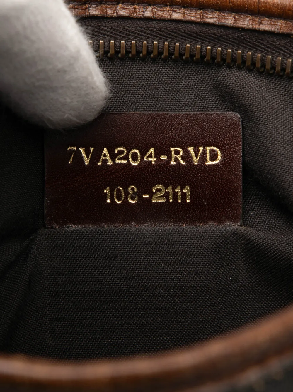 2000-2010 Zucca Coated Canvas Crossbody Bag