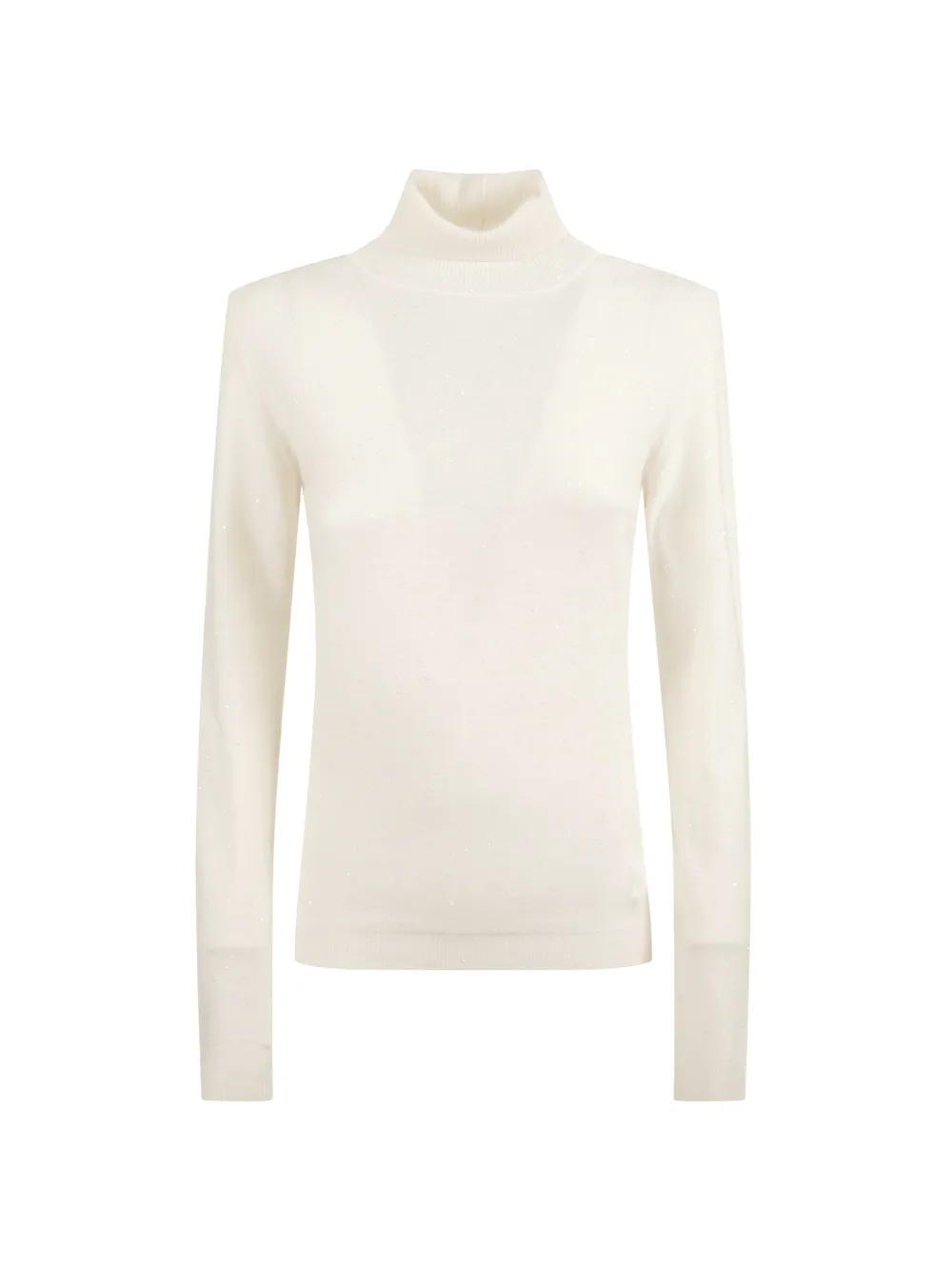 Fabiana Filippi turtle-neck embellished top - Toni neutri