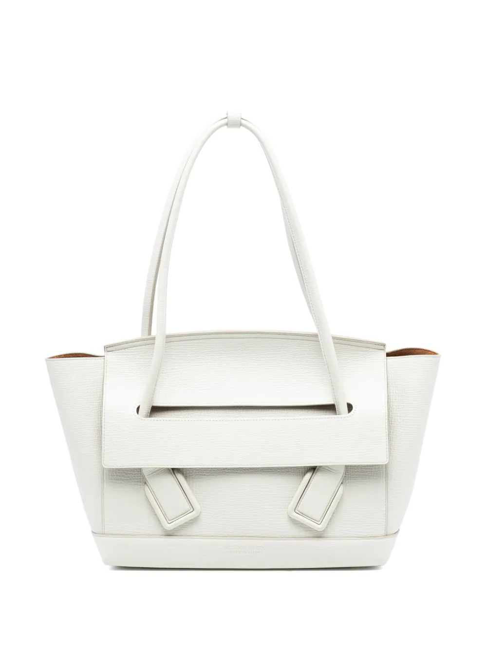 Bottega Veneta Pre-Owned 2012-2025 Medium French Calfskin The Arco tote bag - Weiß