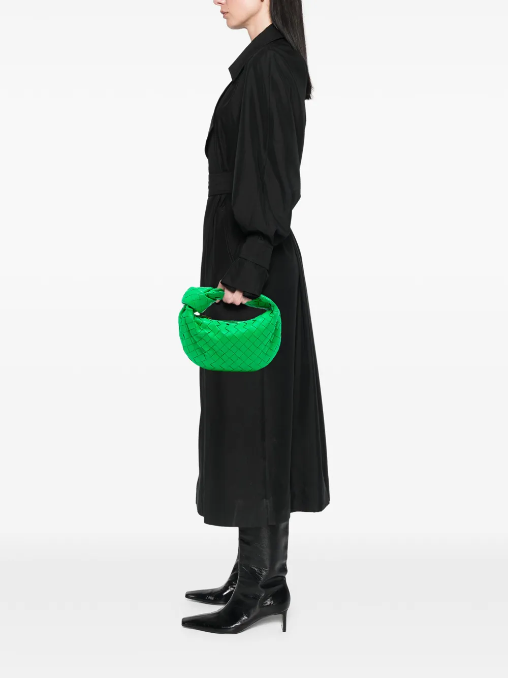2012-2025 Mini Nappa Intrecciato Jodie Hobo Bag