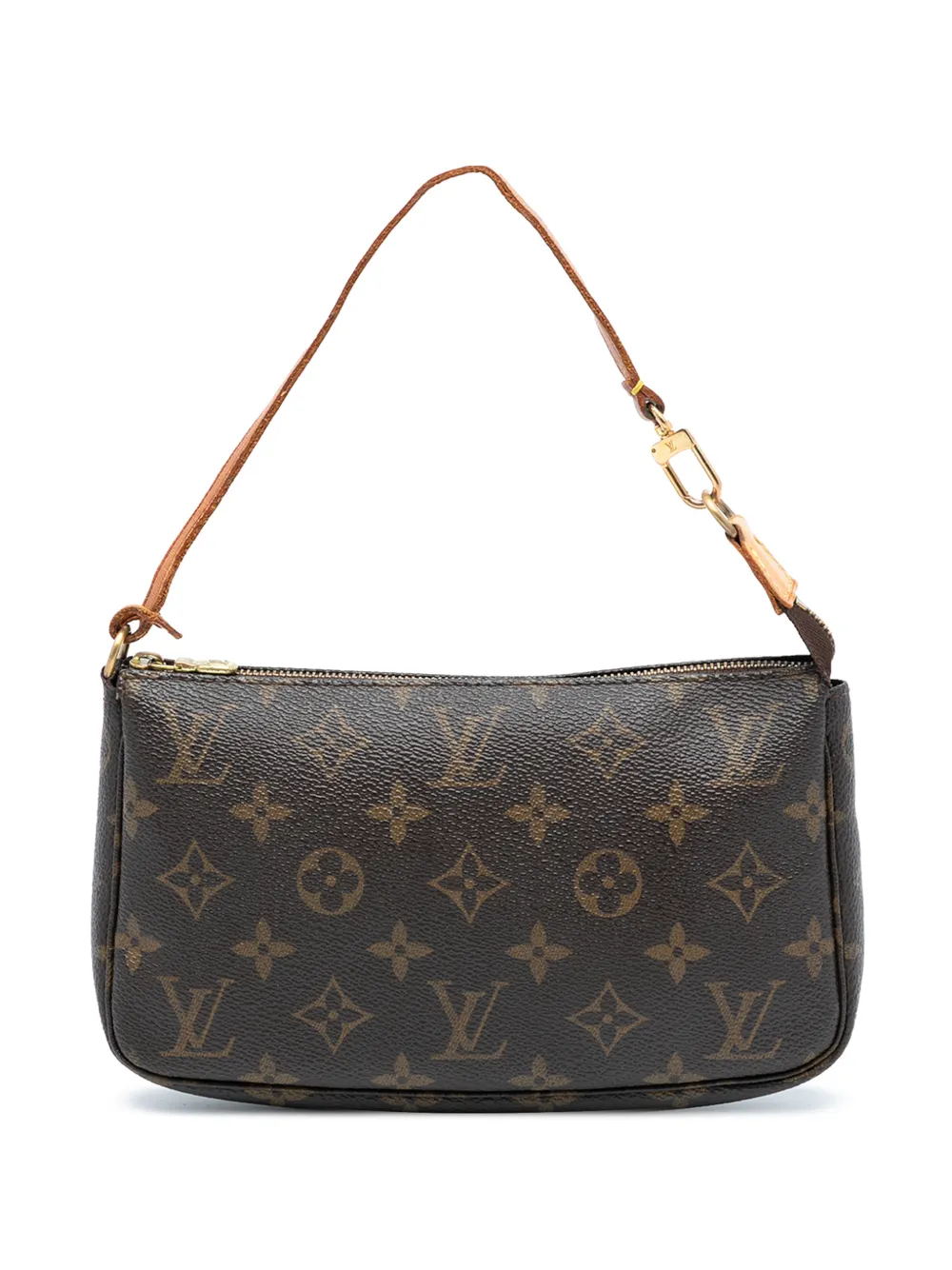 Louis Vuitton Pre-Owned Borsa a spalla Pochette Accessoires con monogramma 2001 - Marrone