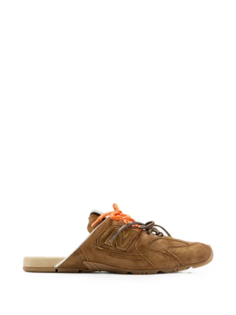 Miu Miu x New Balance mules i ruskind