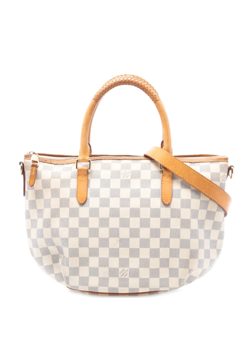 Louis Vuitton Pre-Owned 2014 Damier Azur Riviera PM satchel - Bianco