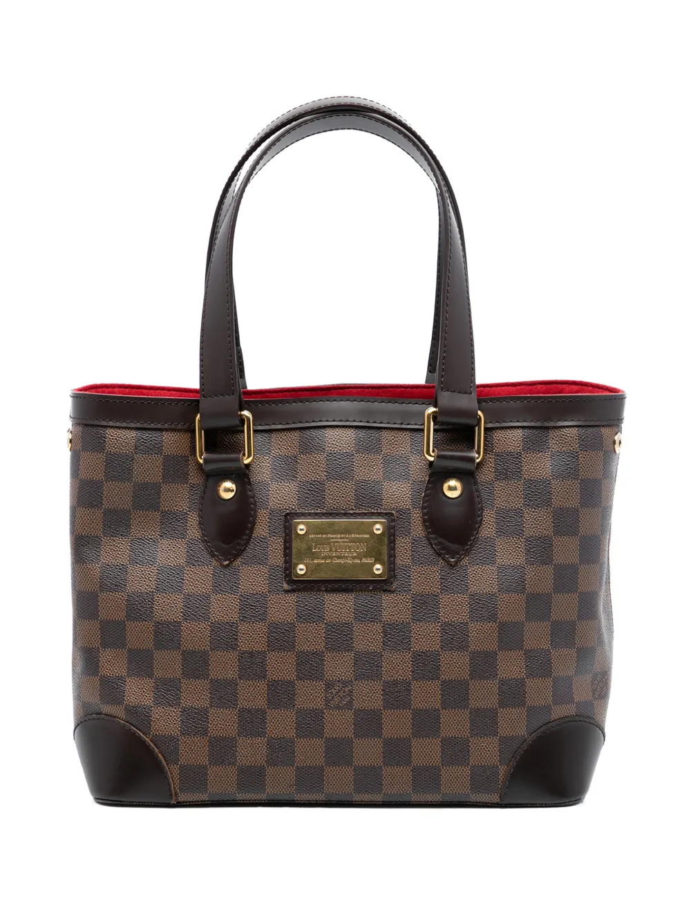 Louis Vuitton Pre-Owned 2021 Damier Ebene Hampstead PM tote bag - Marrone