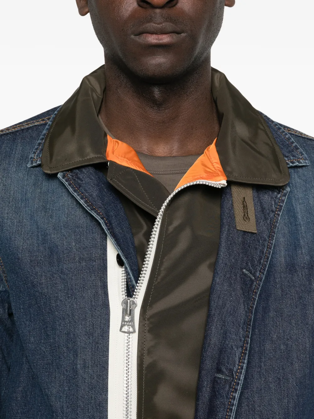 sacai Jack met zak Blauw