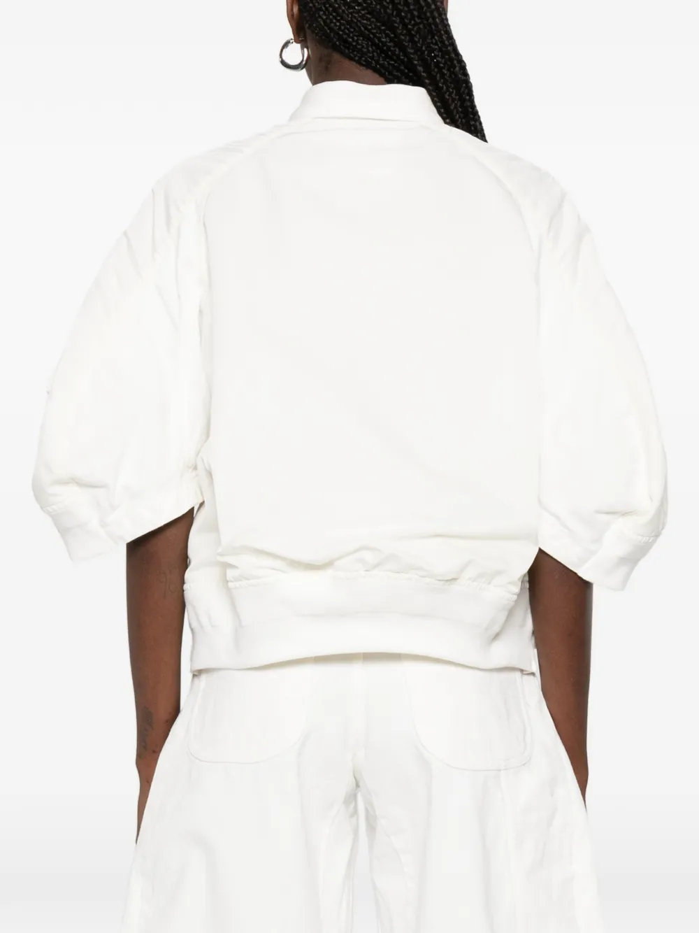 sacai Jack met klepzak Wit
