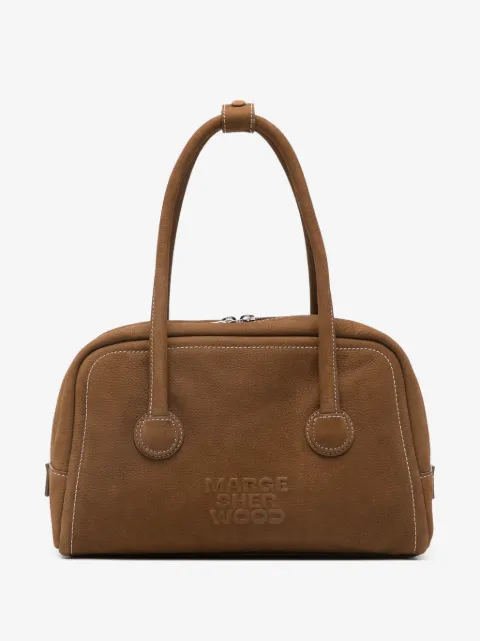 Marge Sherwood embossed-logo tote bag