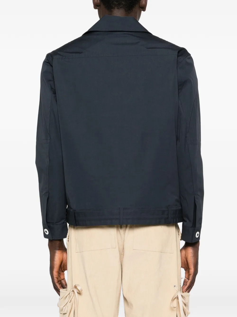 Craig Green Circle Worker shirtjack met knopen Blauw