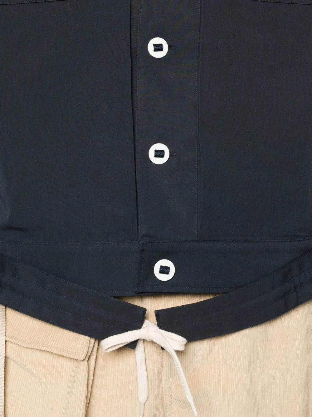Craig Green Circle Worker shirtjack met knopen Blauw