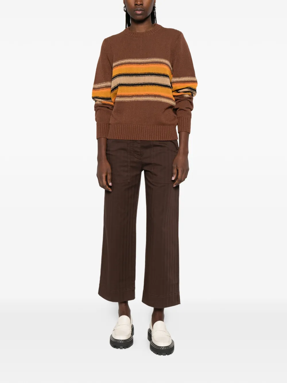  Craig Green Round-neck Sweater - Brown 