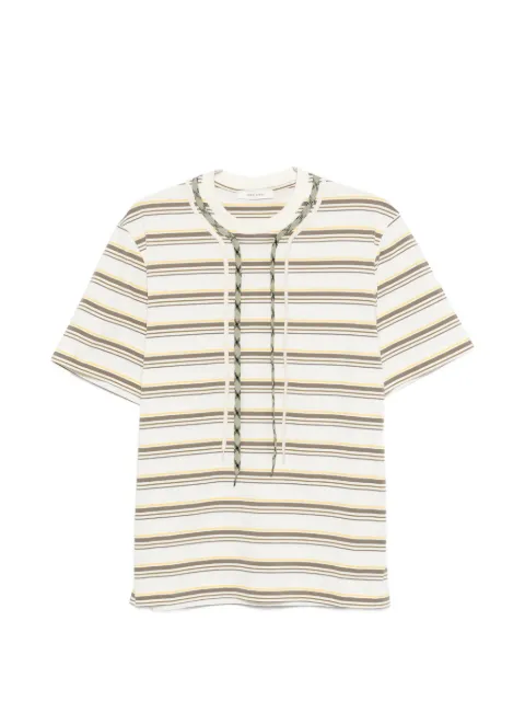 Craig Green striped trek-lace T-shirt