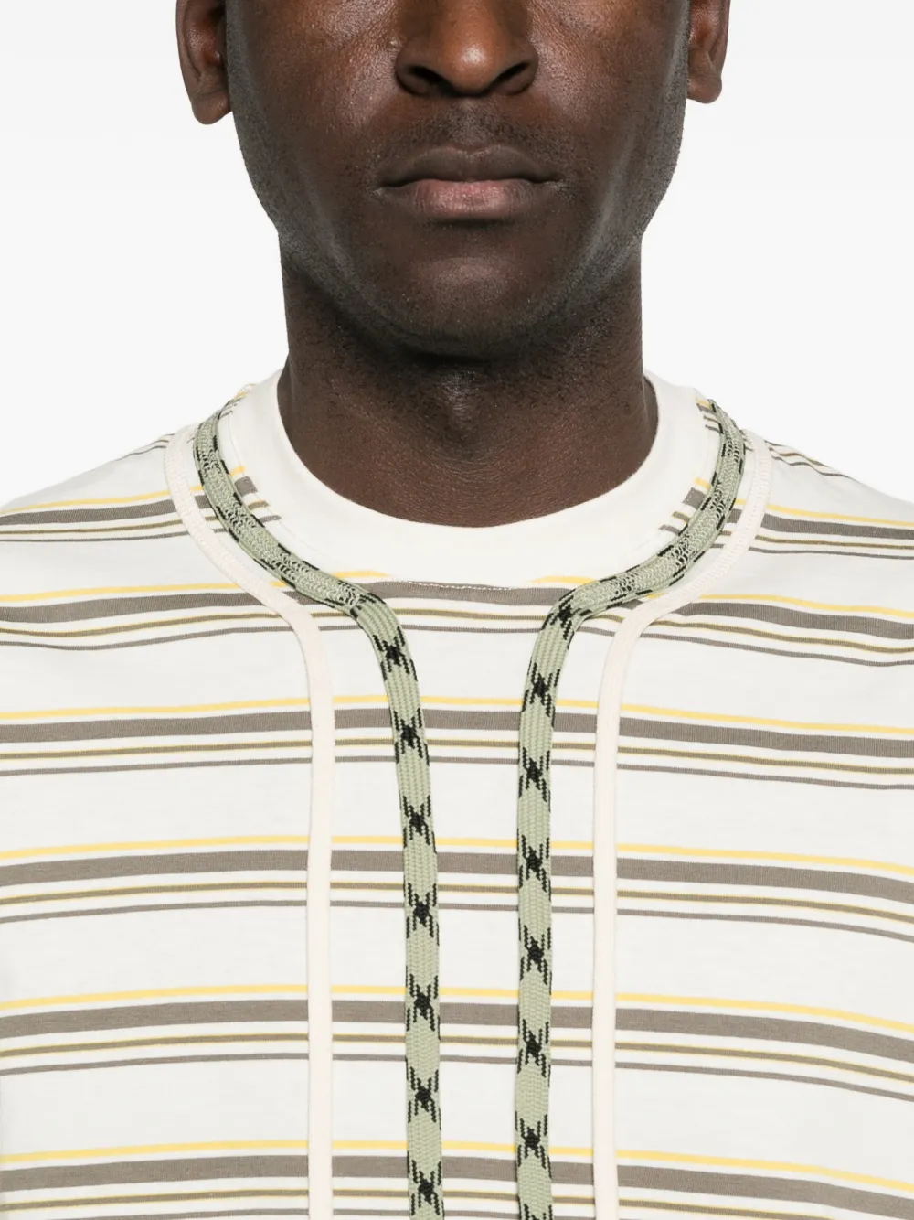 Striped Trek-Lace T-Shirt