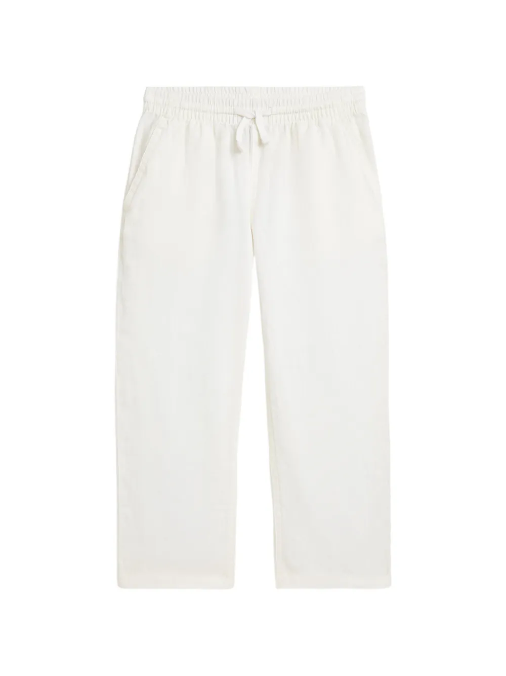 POLO RALPH LAUREN KIDS Pantaloni con coulisse - Bianco