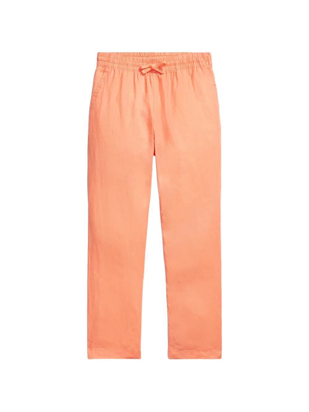 POLO RALPH LAUREN KIDS drawstring pocket trousers - Orange