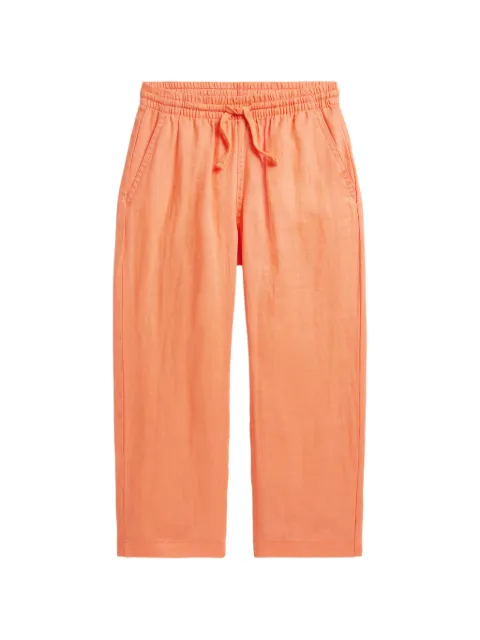 POLO RALPH LAUREN KIDS Linnen broek met trekkoord
