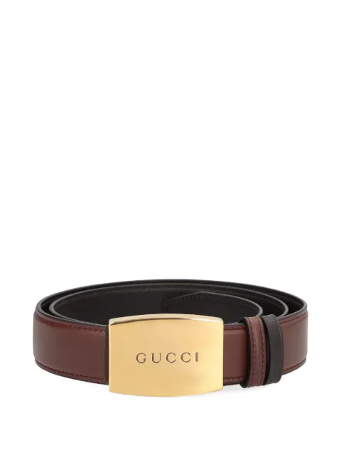 Gucci reversible buckle belt