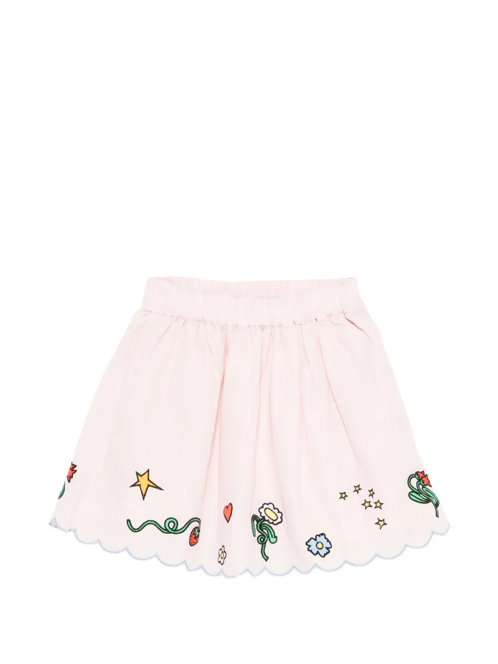 Stella McCartney Kids Gonna con orlo a smerlo - Rosa