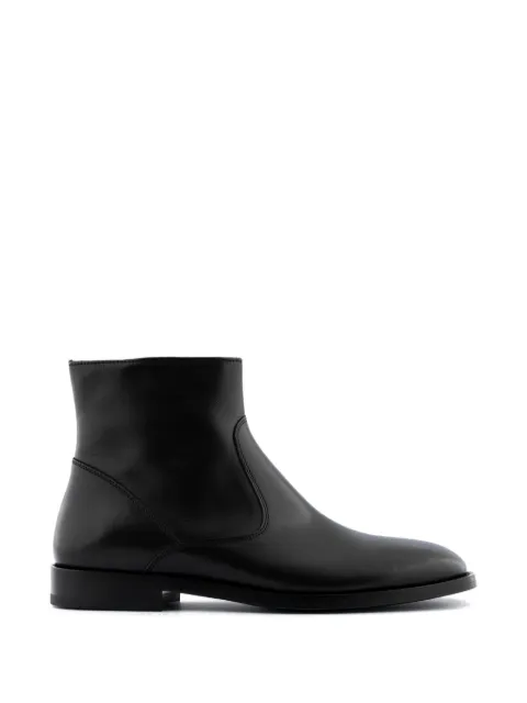 Buttero Floyd zip leather boots