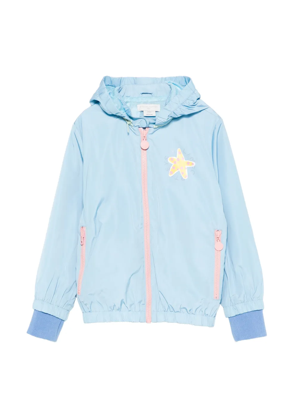 Stella McCartney Kids Giacca con cappuccio - Blu