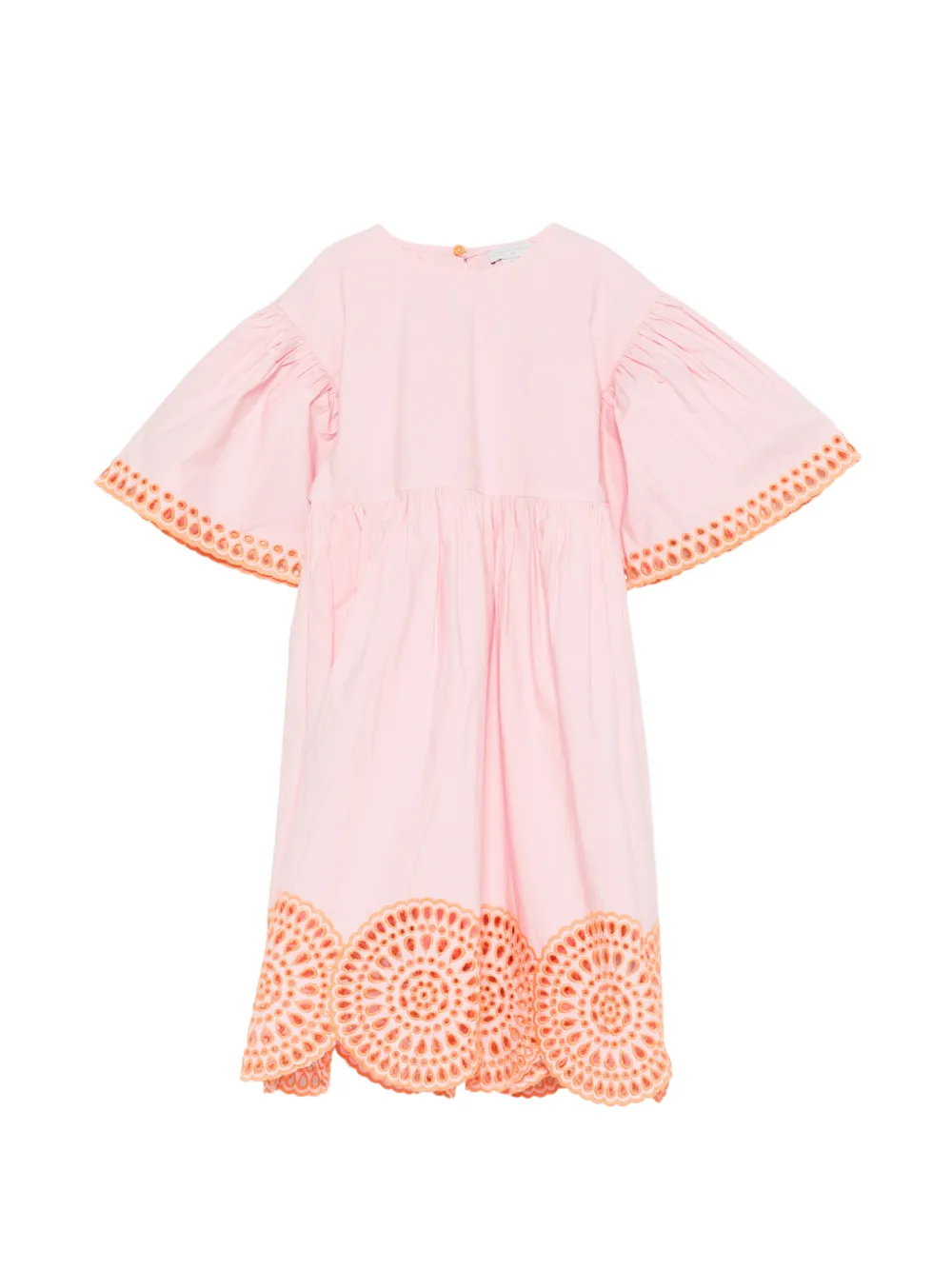 Stella McCartney Kids Abito con ruches - Rosa