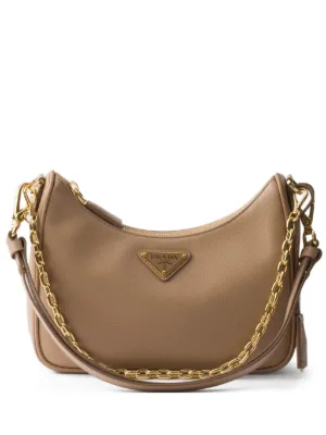 Prada リエディション 2005 サフィアーノレザーバッグ | ブラウン