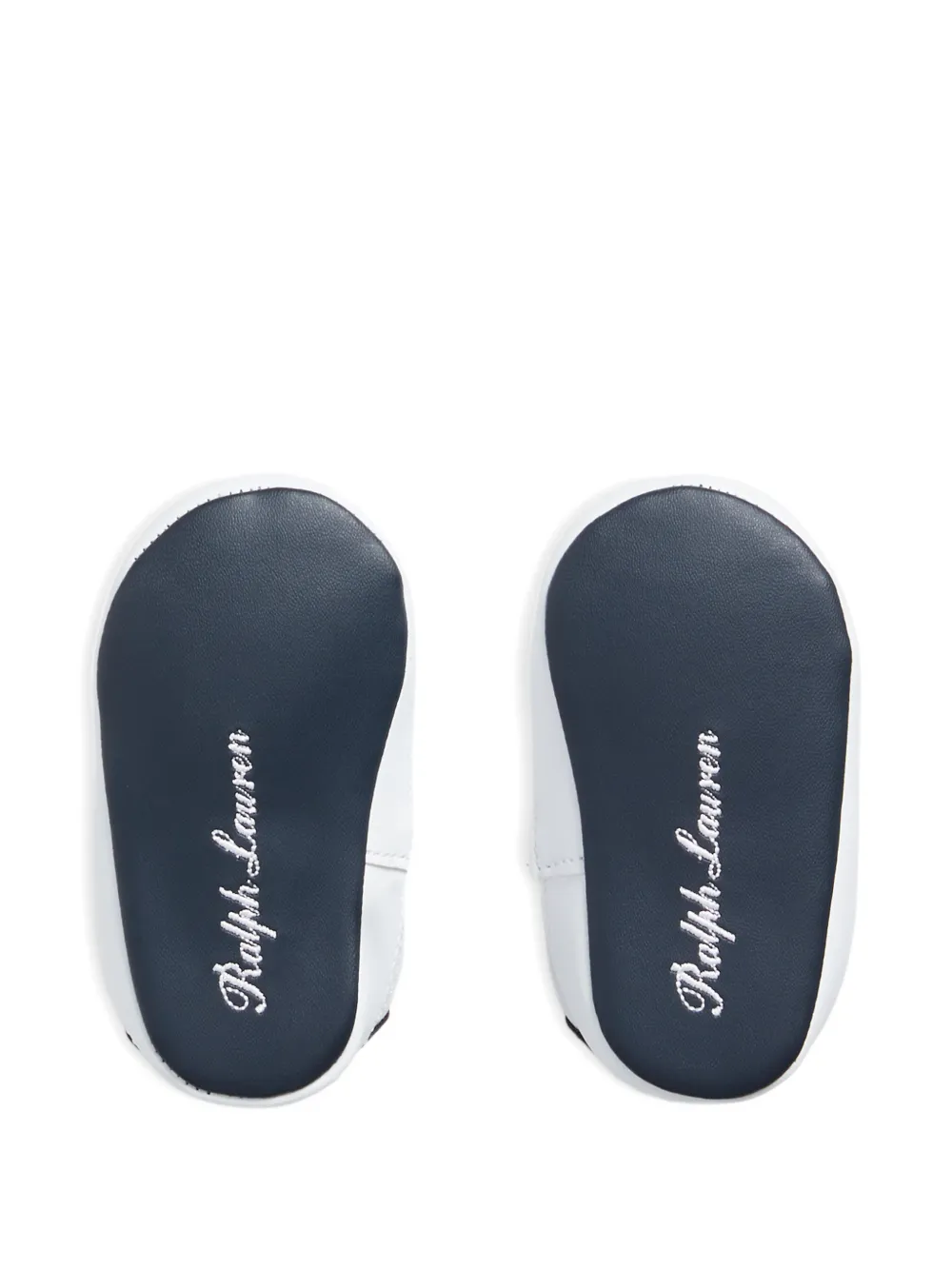 POLO RALPH LAUREN KIDS Heritage Court EZ sneakers met geborduurde pony Wit