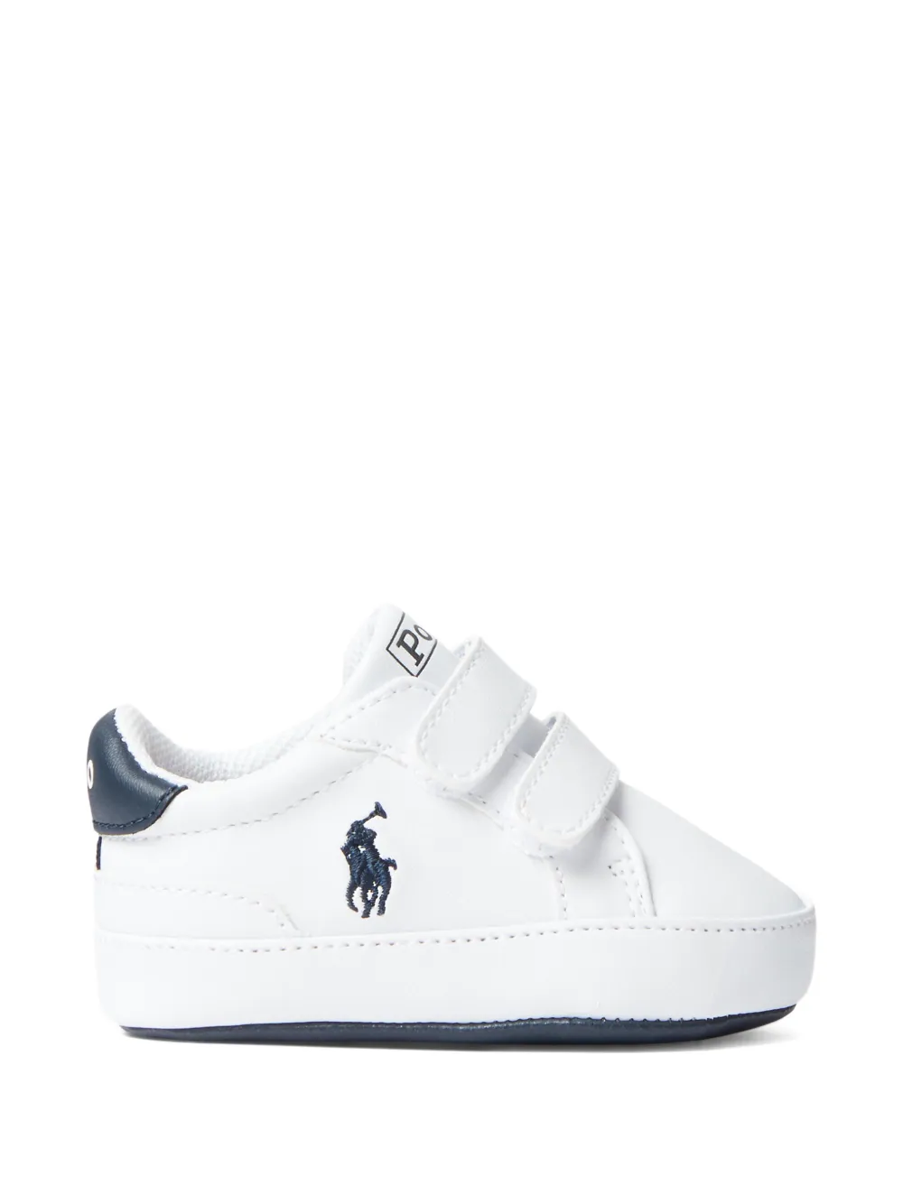 POLO RALPH LAUREN KIDS Heritage Court EZ sneakers met geborduurde pony Wit