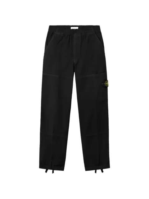 Stone Island Cargo broek met trekkoord en logopatch