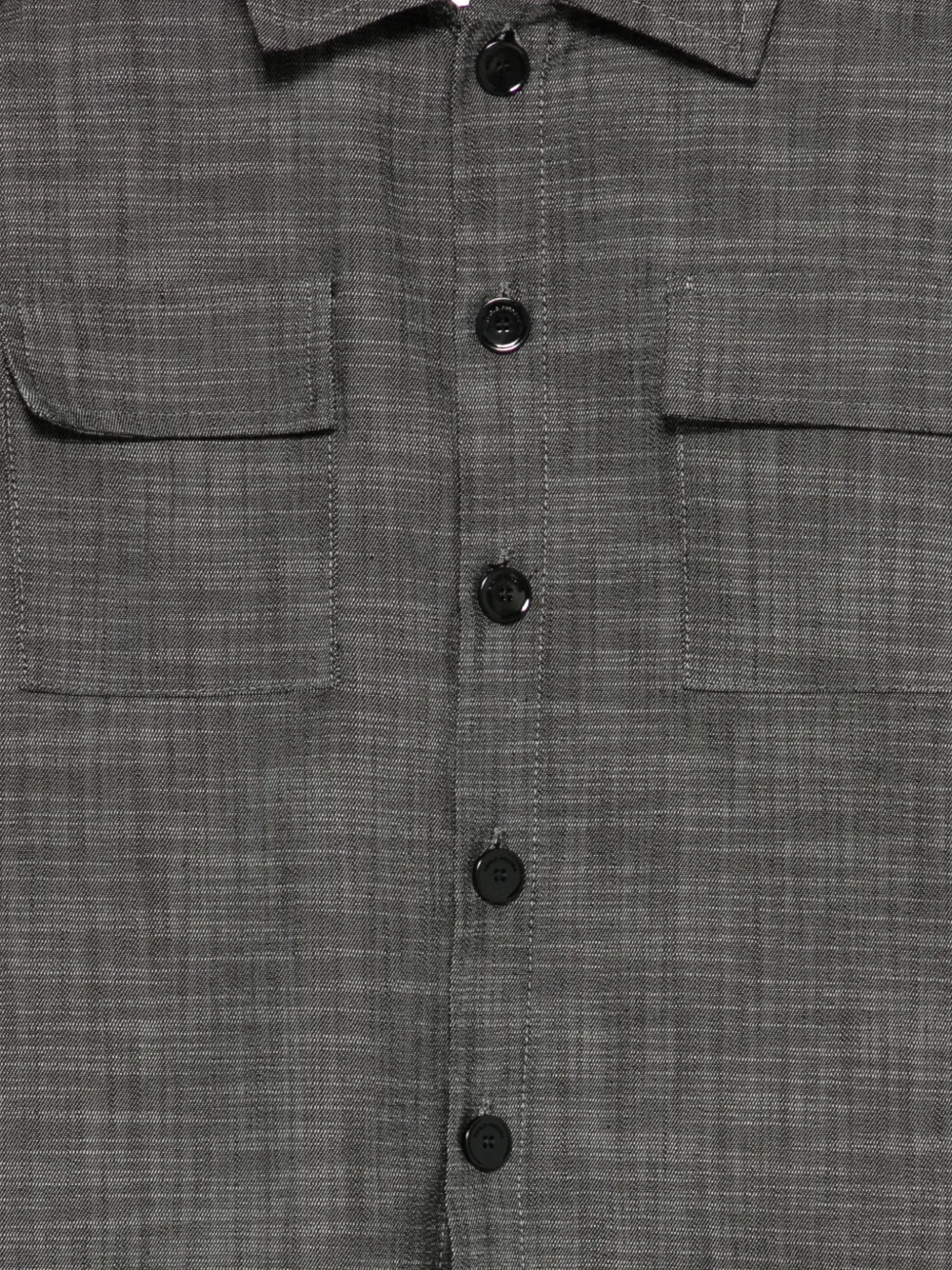 Paolo Pecora Kids Katoenen shirt Zwart