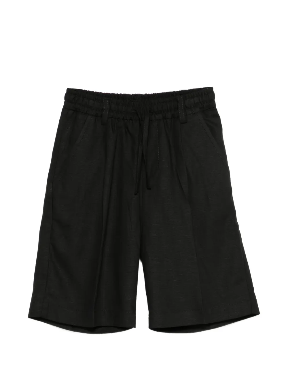 Paolo Pecora Kids Shorts con coulisse - Nero