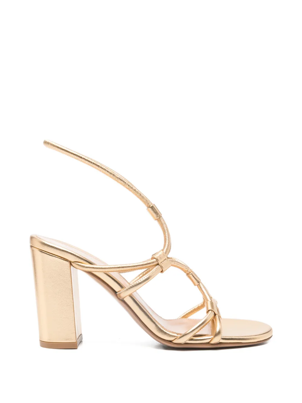 Gianvito Rossi open-toe heeled sandals - Oro