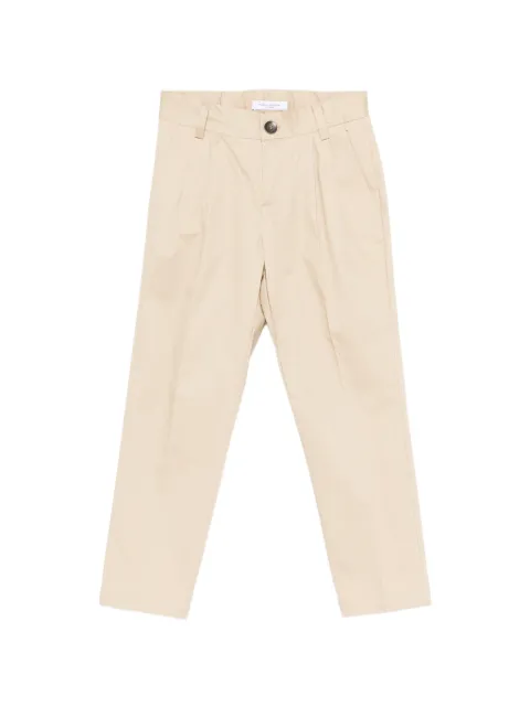 Paolo Pecora Kids buttoned pleated trousers