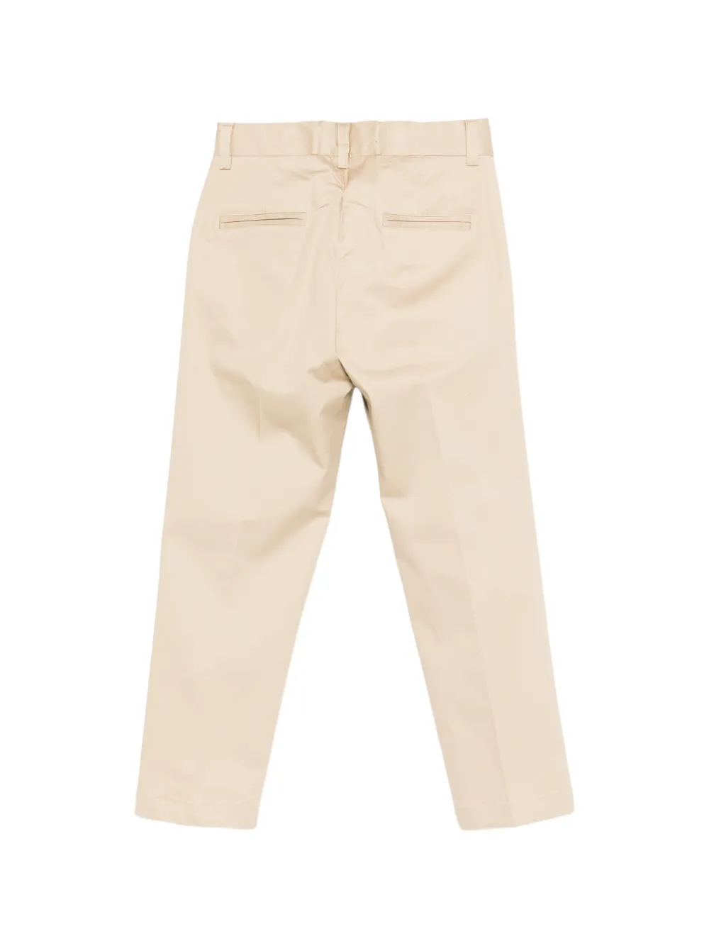 Paolo Pecora Kids Plooibroek met knopen Beige