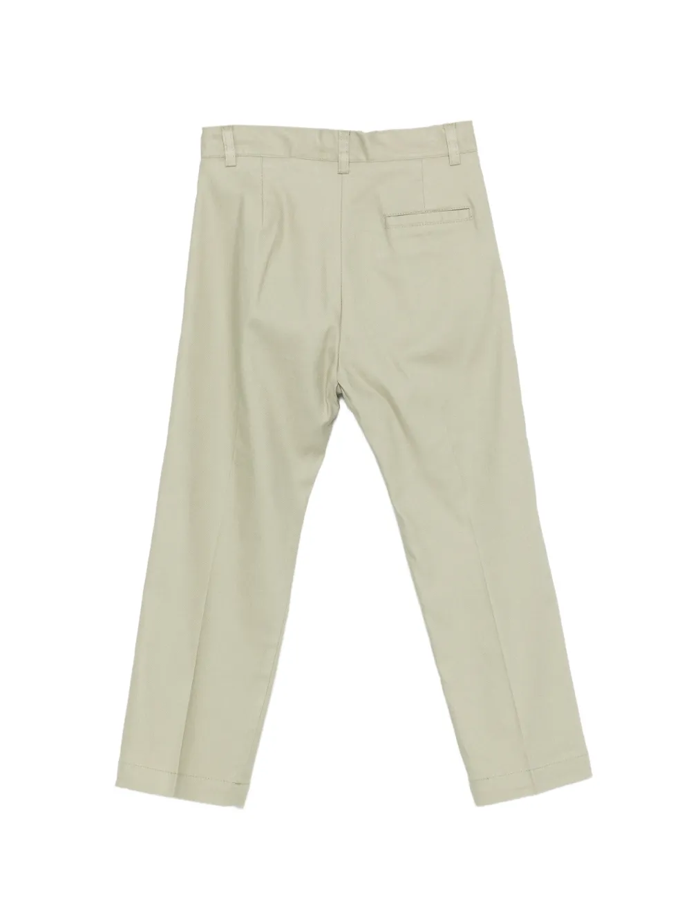  Paolo Pecora Kids Button-fastening Pleated Trousers - Neutrals 