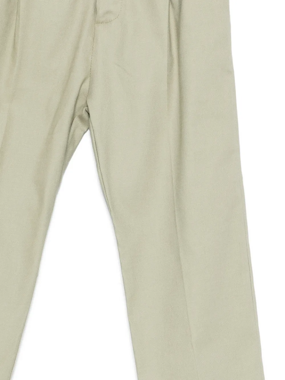  Paolo Pecora Kids Button-fastening Pleated Trousers - Neutrals 