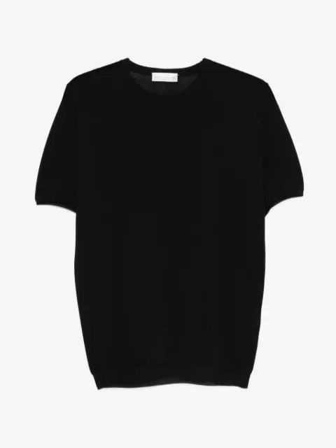 Roberto Collina t-shirt en maille nervurée