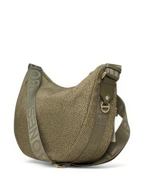 Borbonese Luna ショルダーバッグ M | グリーン | FARFETCH JP