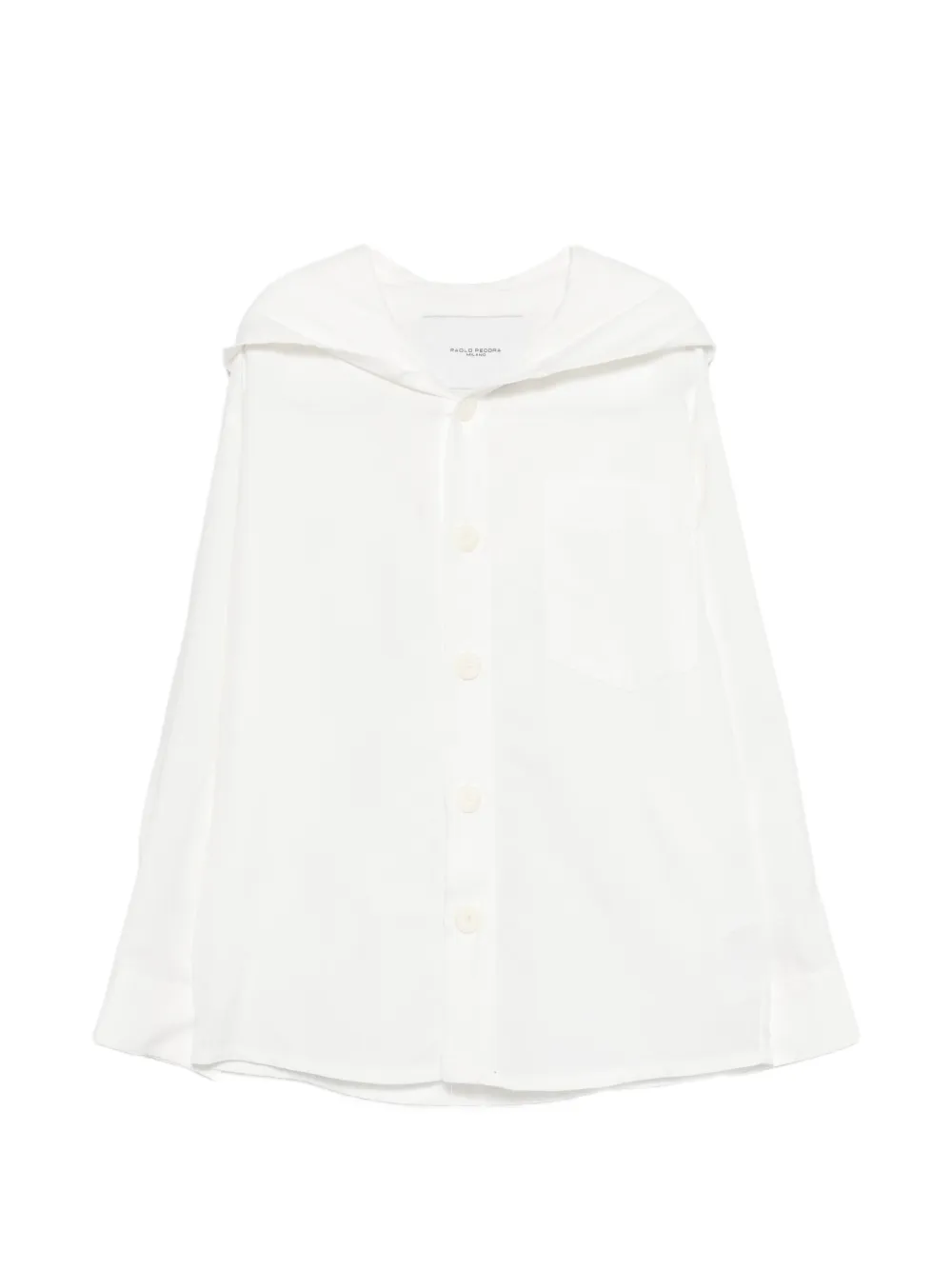 Paolo Pecora Kids hooded jacket - Weiß