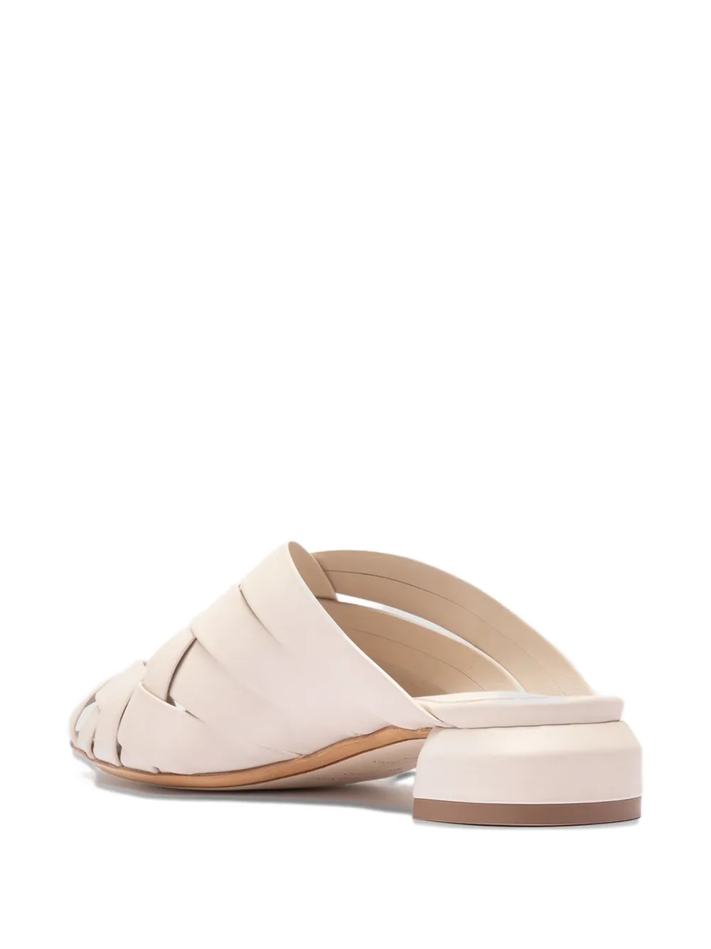 Officine Creative Sage round-toe mules Beige