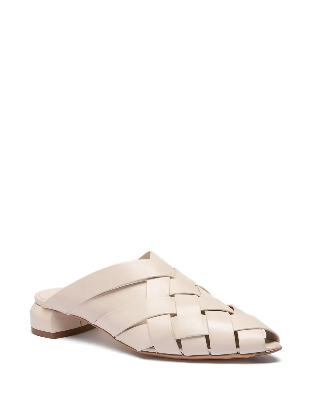 Officine Creative Sage round-toe mules Beige