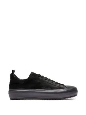 Santoni ローカット レザースニーカー | ブラック | FARFETCH JP