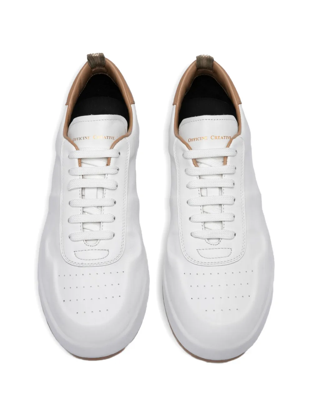Officine Creative Leren sneakers Wit