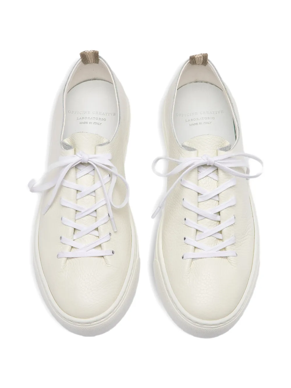 Officine Creative Leggera leren sneakers Wit