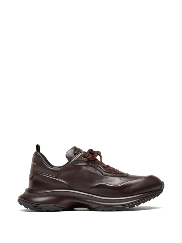 Officine Creative Axis Lace-up Sneakers in Brown